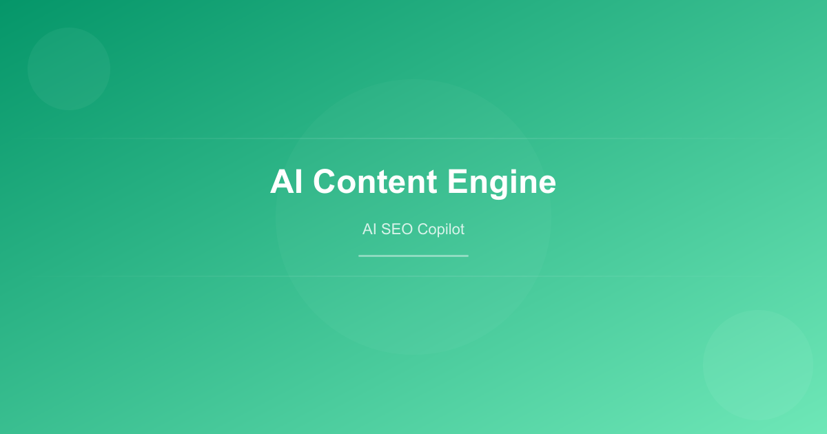 AI Content Engine: Generate Content That Passes AI Detection - AuditMe blog post cover