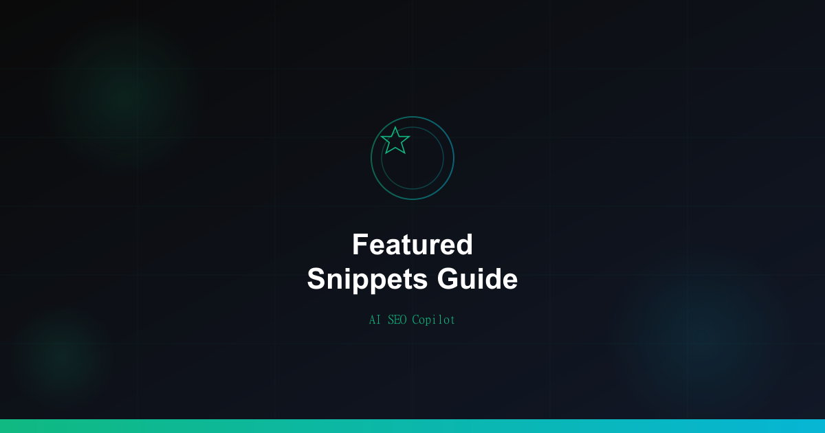Featured snippets position zero optimization guide showing paragraph list and table snippet formats