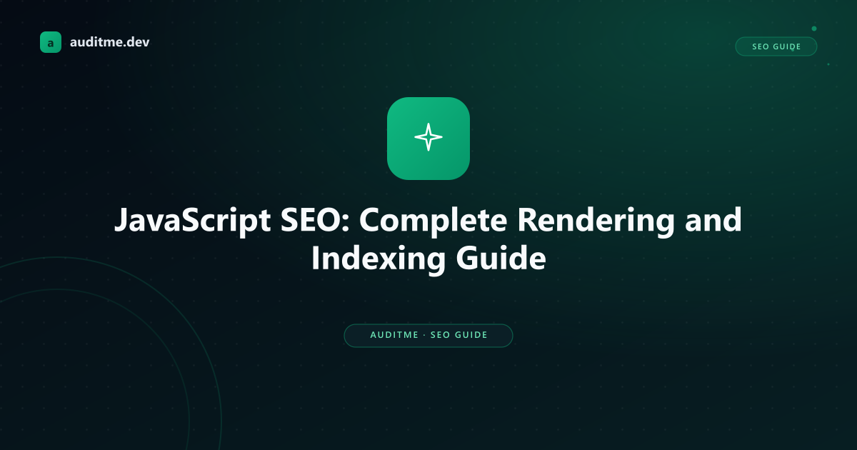 JavaScript SEO rendering and indexing guide covering SSR SSG hydration and dynamic rendering